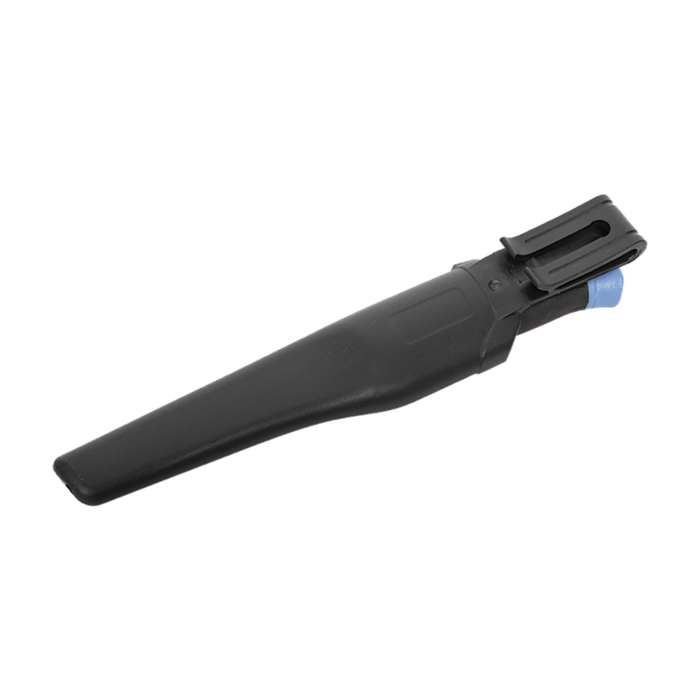 Нож туристический Kranch клинок 3cr13, рукоять пластик (синий/черный), пластиковые ножны. Фото №2