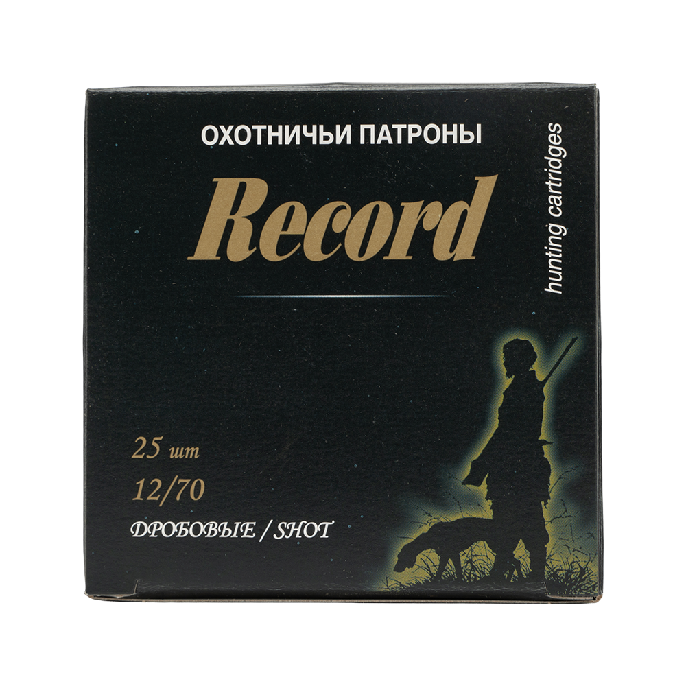 Патрон "Рекорд" 12/70 картечь 7,15 32г. NEW (пачка 25 шт.) (в коробке 250 шт.). Фото №5