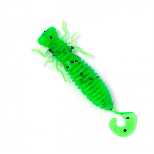 Приманка силиконовая Fanatik Larva LUX 2" 50мм, (8шт. упак.) цвет 026. Фото №1
