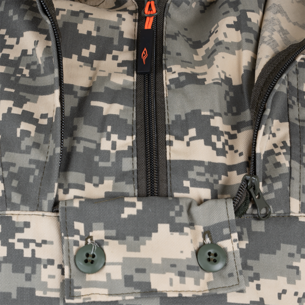 Костюм TAYGERR Антиклещ NEW (Твил/Серая цифра) Лето р. 56-58/182-188. Фото №3