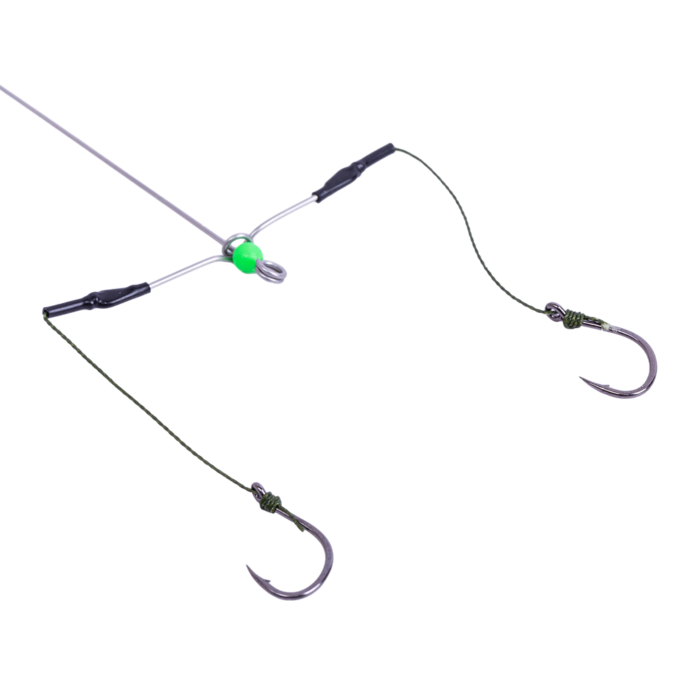 Оснастка № 29 крючок 2 в пакете (Толстолобик с 3 крючками) (Зимородок). Фото №3 Оснастка № 29 крючок 2 в пакете (Толстолобик с 3 крючками) (Зимородок). Фото №3
