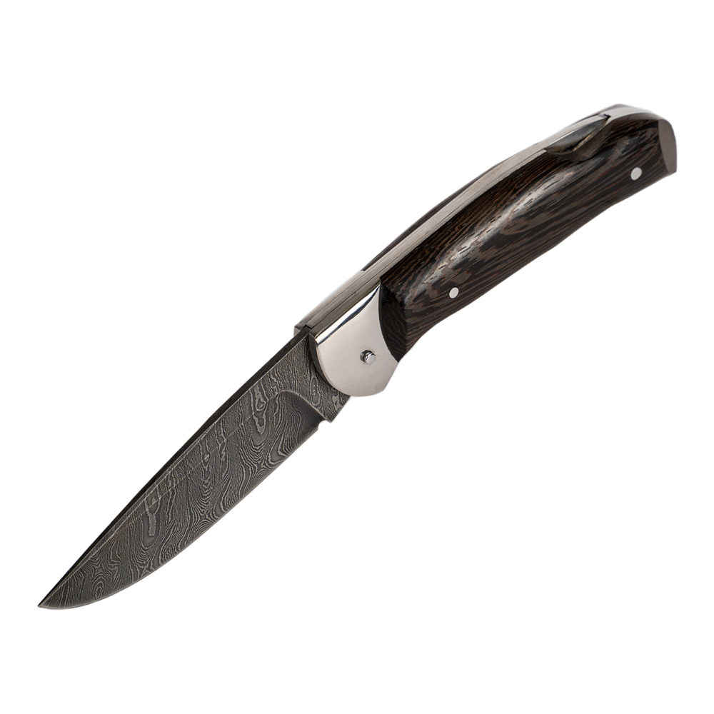 Нож складной МС Клык, клинок дамаск. Фото №6