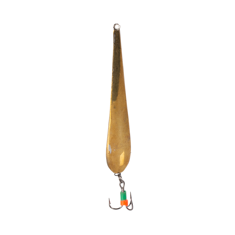 Блесна Мастерская Власова И.В. "Борода" (Капелька) 60мм, тройник . Фото №1