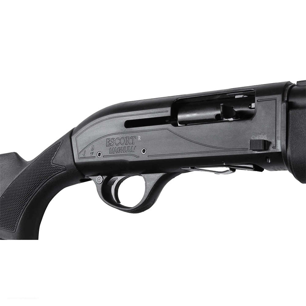 Ружье Hatsan ESCORT PS, калибр 12x76, полуавтомат газоотводный, черный пластик, ствол 30"(760) (без удлинителя магазина). Фото №3