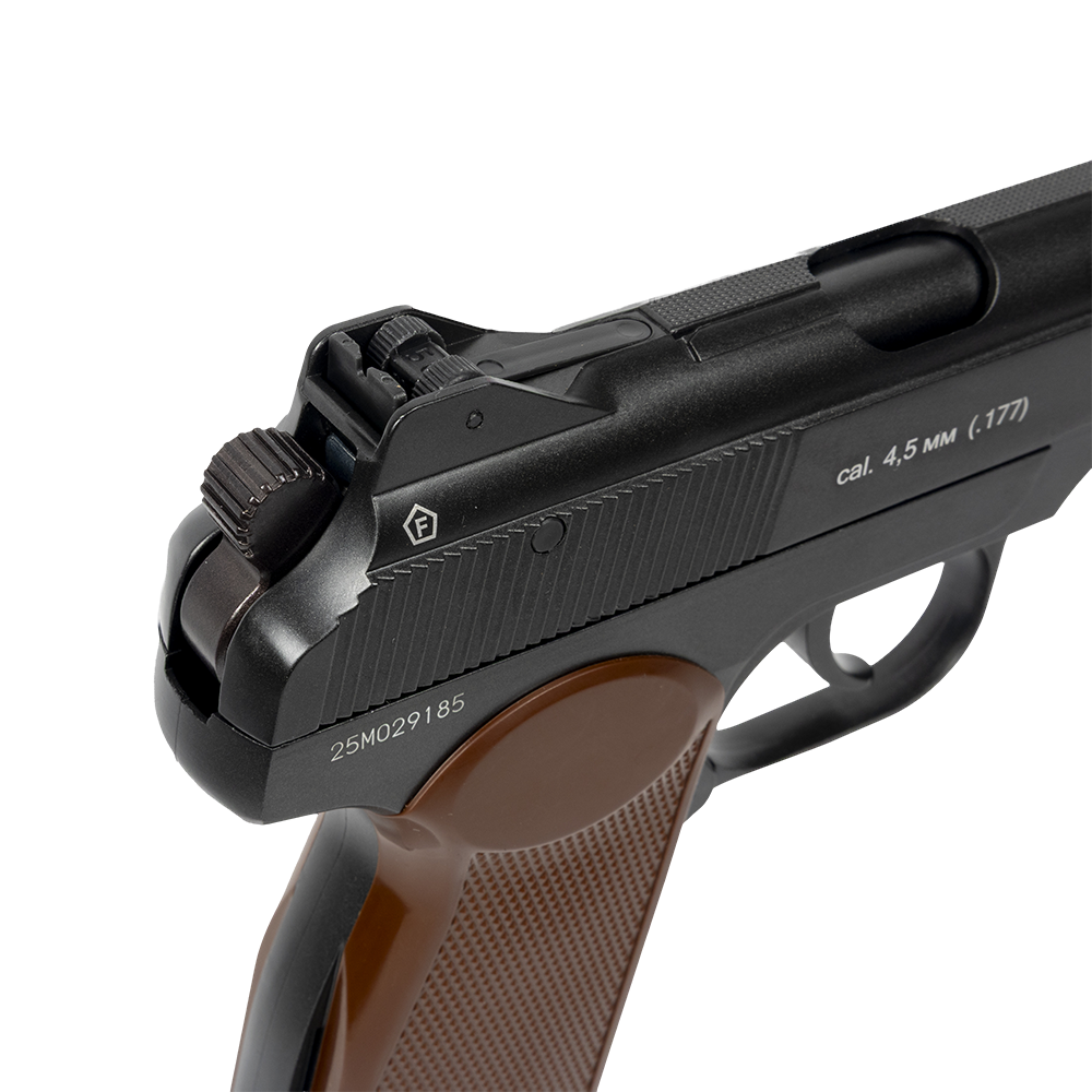 Пистолет пневматический BORNER APS Blowback Black, калибр 4,5 мм/BBs . Фото №6 Пистолет пневматический BORNER APS Blowback Black, калибр 4,5 мм/BBs . Фото №6