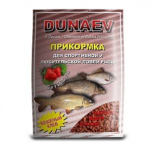 Прикормка "DUNAEV КЛАССИКА" 0,9кг гранулы Карп Клубника. Фото №1 Прикормка "DUNAEV КЛАССИКА" 0,9кг гранулы Карп Клубника. Фото №1