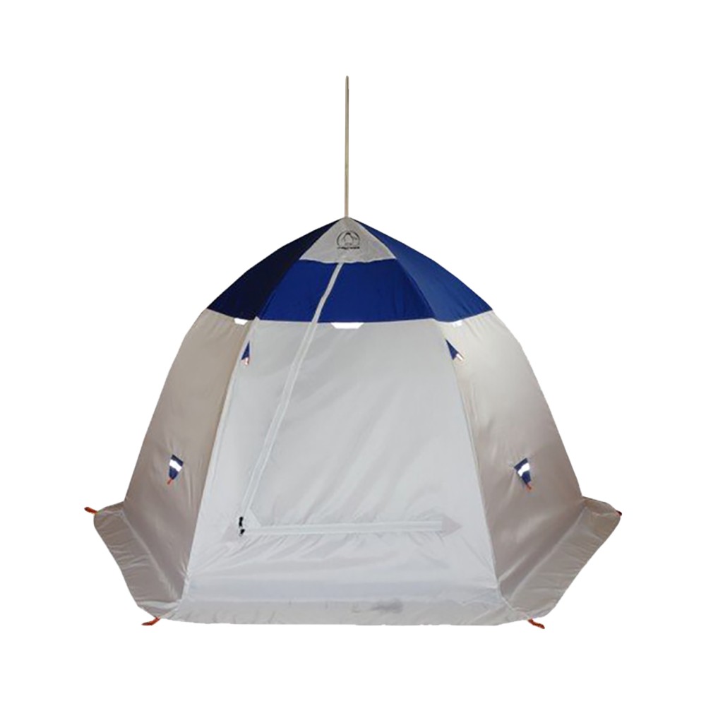 Палатка Пингвин 3,5 (2-сл, бело-синий). Фото №1 Палатка Пингвин 3,5 (2-сл, бело-синий). Фото №1