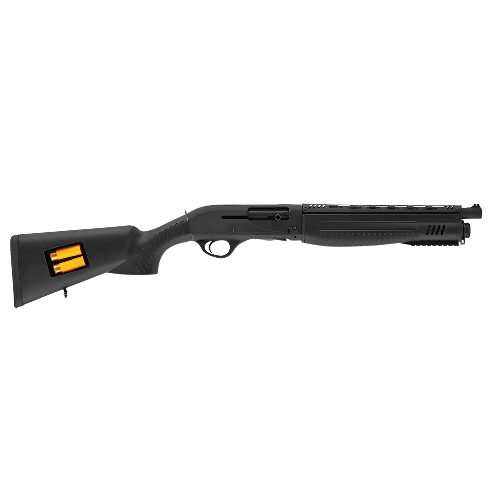 Ружье Hatsan ESCORT AUTODEFEND, калибр 12x76, полуавтомат газоотводный, черный пластик, ствол 20" (510). Фото №1