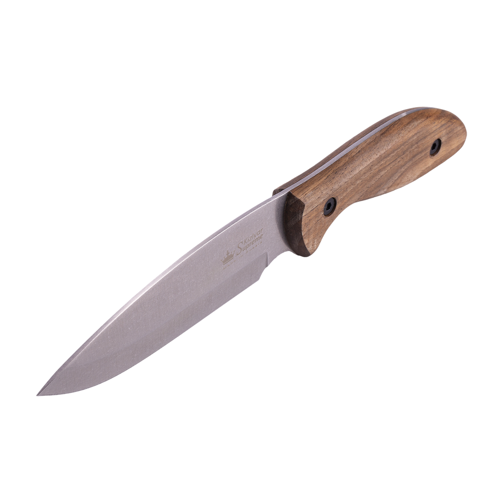 Нож Fortuna AUS-8 SW (Stonewash, кожаный чехол, дерев.рукоять)1. Фото №1 Нож Fortuna AUS-8 SW (Stonewash, кожаный чехол, дерев.рукоять)1. Фото №1