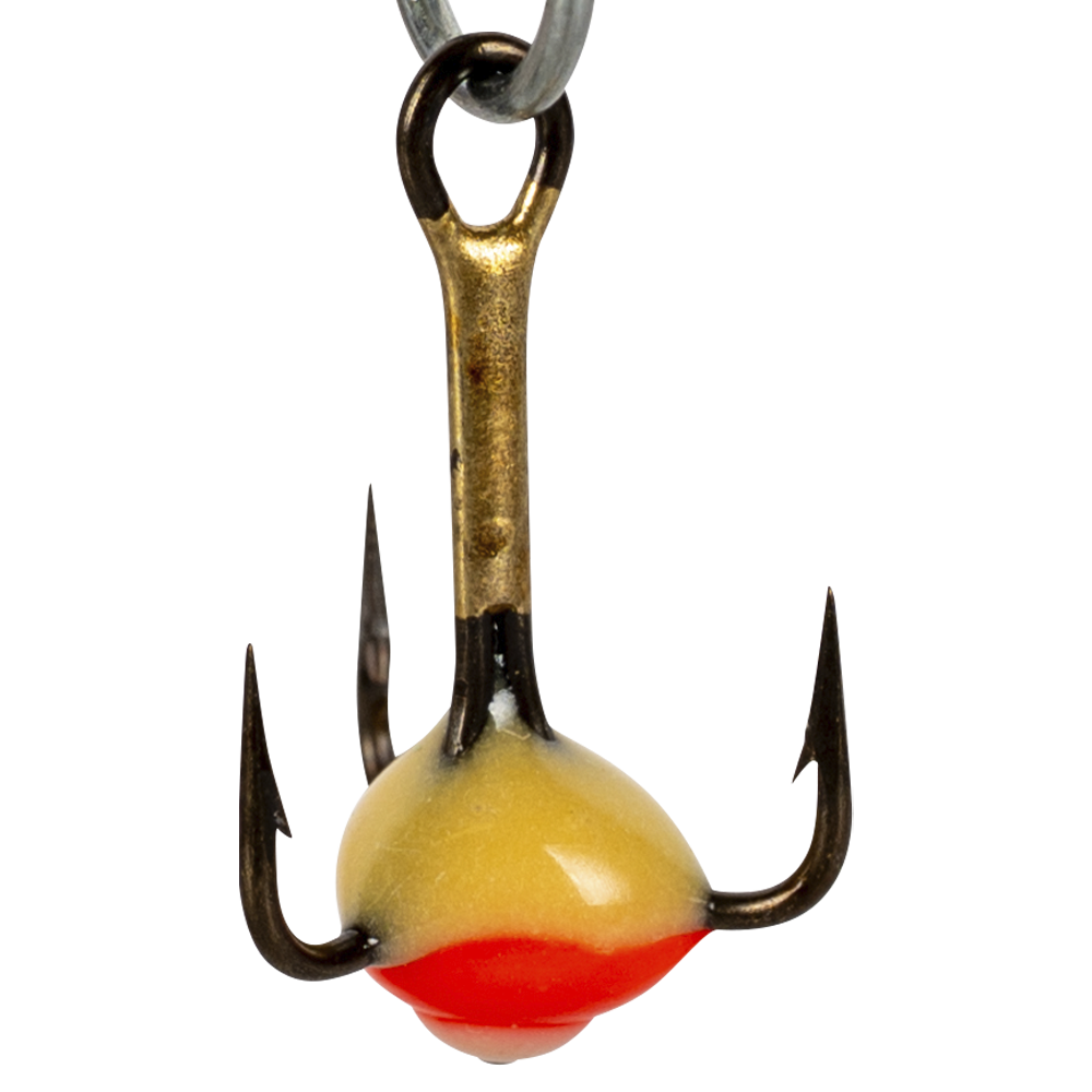 Крючок-тройник для приманок Lucky John с каплей цвет. разм010/FR. Фото №2 Крючок-тройник для приманок Lucky John с каплей цвет. разм010/FR. Фото №2