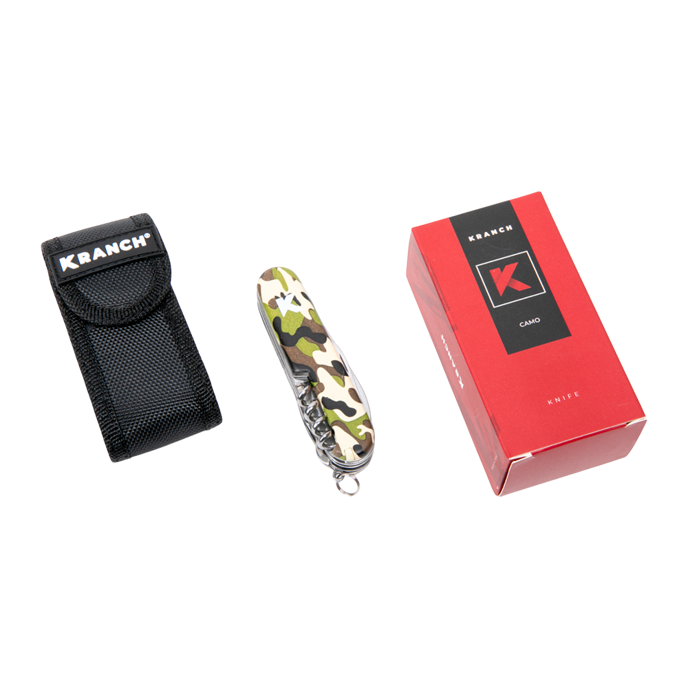 Нож складной туристический Kranch C-109, camo. Фото №3