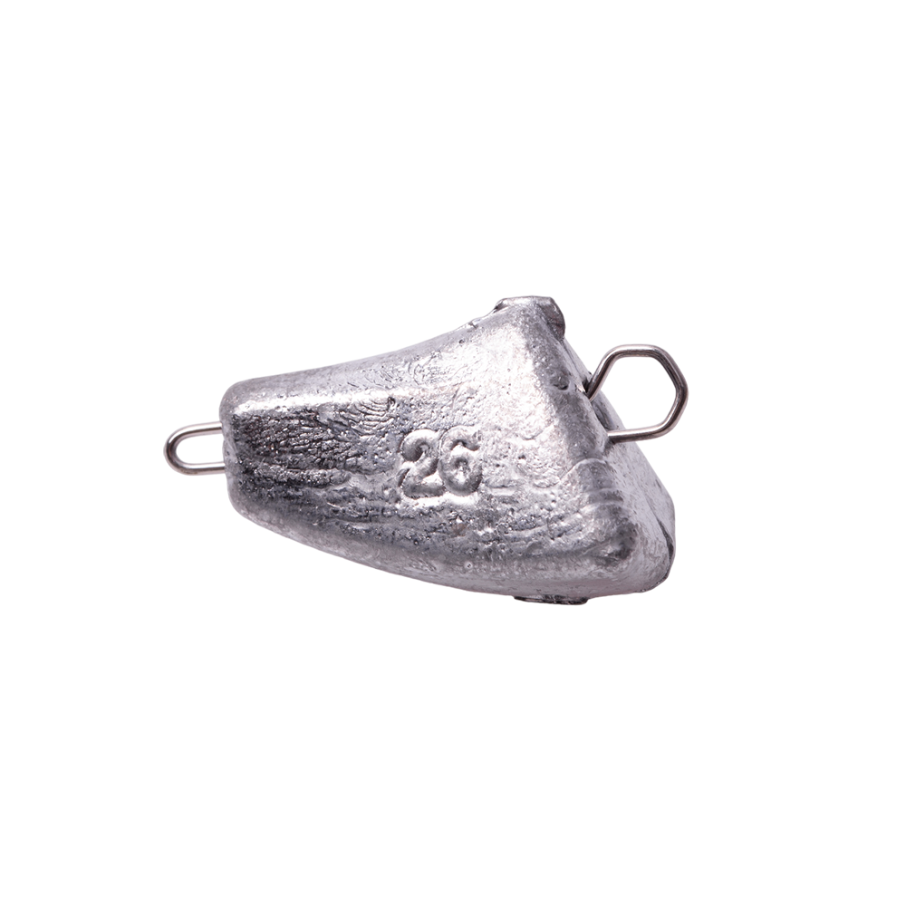 Груз "Клык" разборный серия "Стандарт" ухо -0,8мм. нержавеющая проволока 26Гр. Фото №1