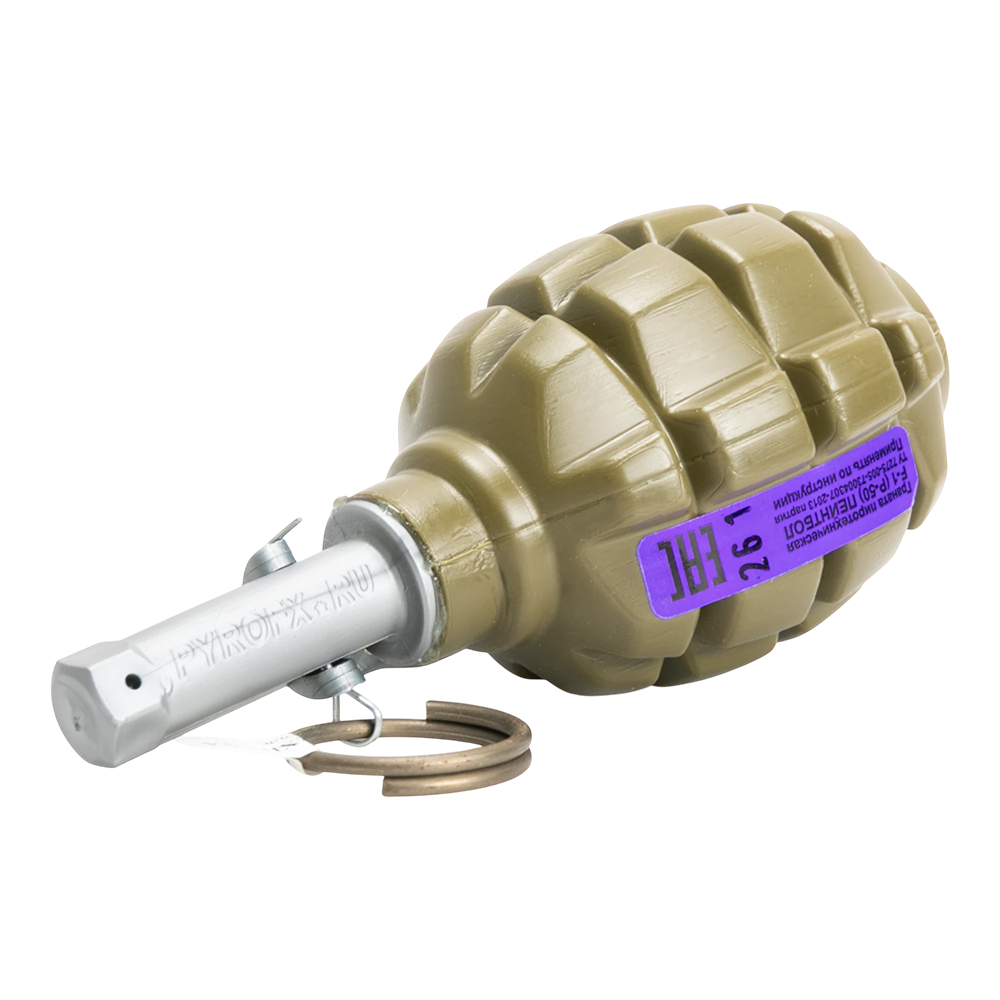 Граната пиротехническая (имитационная) F-1 (Р50) (Краска) PYROFX. Фото №3