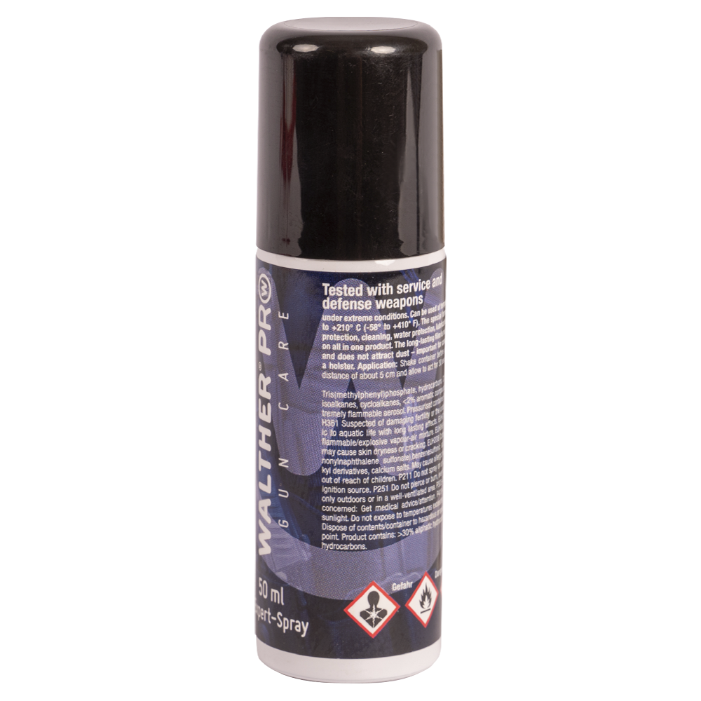 МАСЛО ОРУЖЕЙНОЕ WALTHER PRO GUN CARE EXPERT СПРЕЙ 50 МЛ. Фото №2