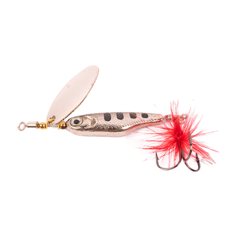 Блесна вращающаяся MADFISH Trout 14,5г, цвет GS401001-2. Фото №1