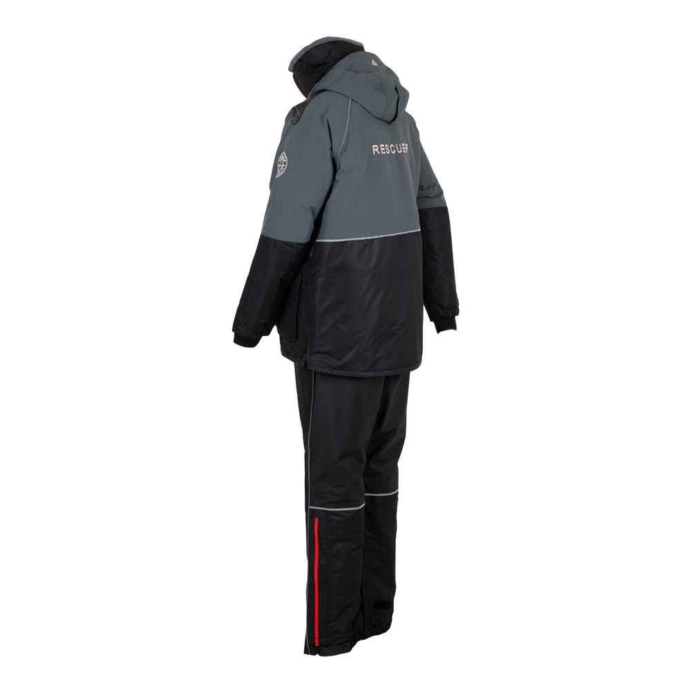 Костюм-поплавок мужской зимний "Rescuer VII comfort", hardguard, серый р. 50-52/182. Фото №6 Костюм-поплавок мужской зимний "Rescuer VII comfort", hardguard, серый р. 50-52/182. Фото №6