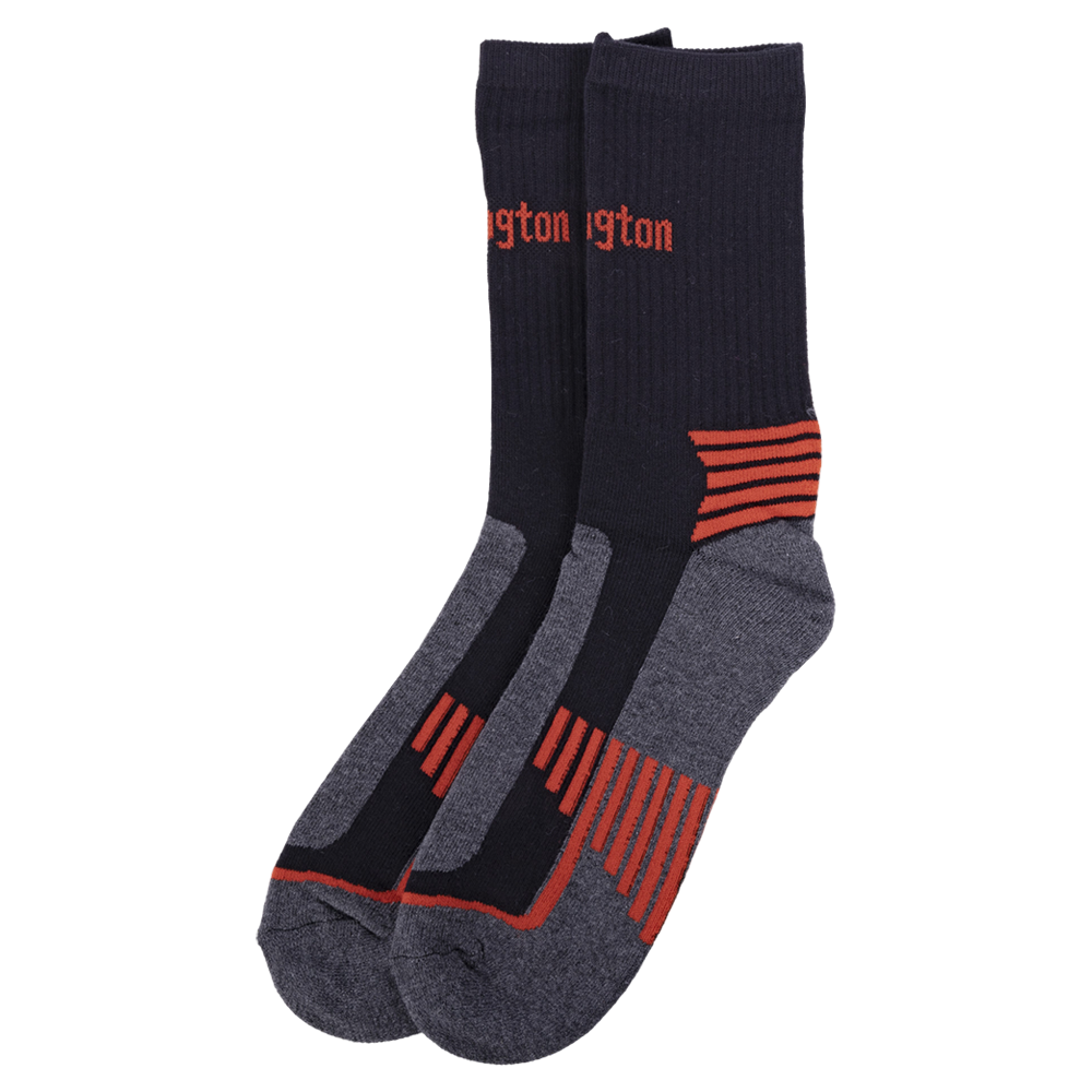Носки Remington termo Socks 100 Den Black/Grey/Red р. 40-43. Фото №2