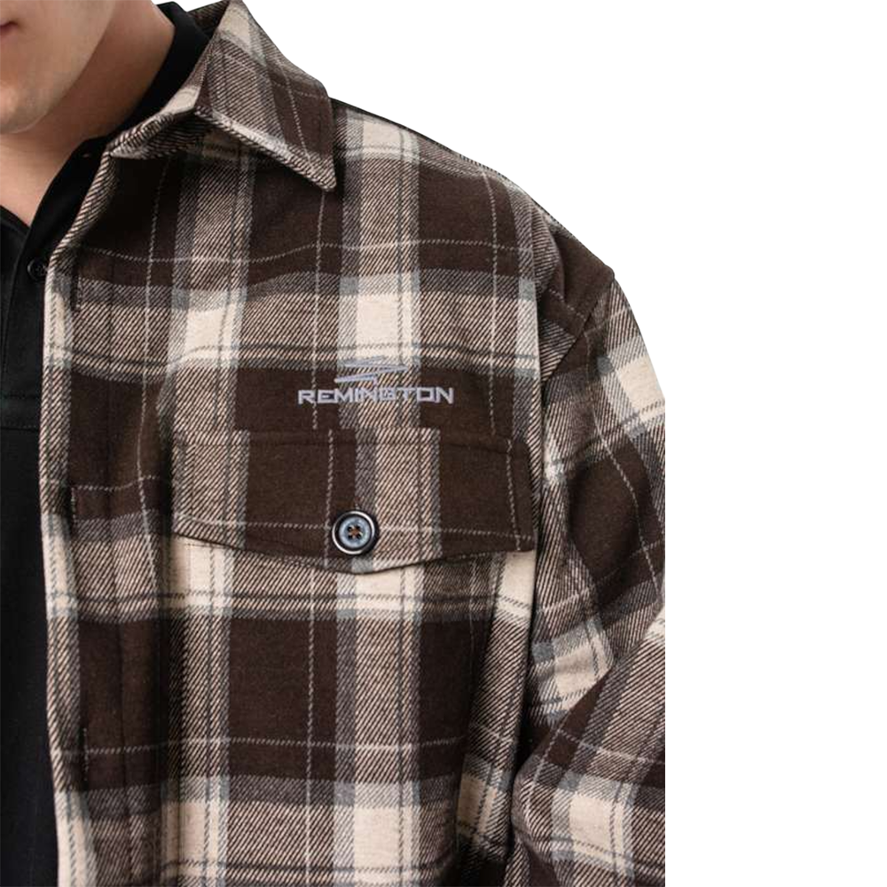 Рубашка мужская Remington Cell Burgundy р. 2XL/4XL. Фото №5