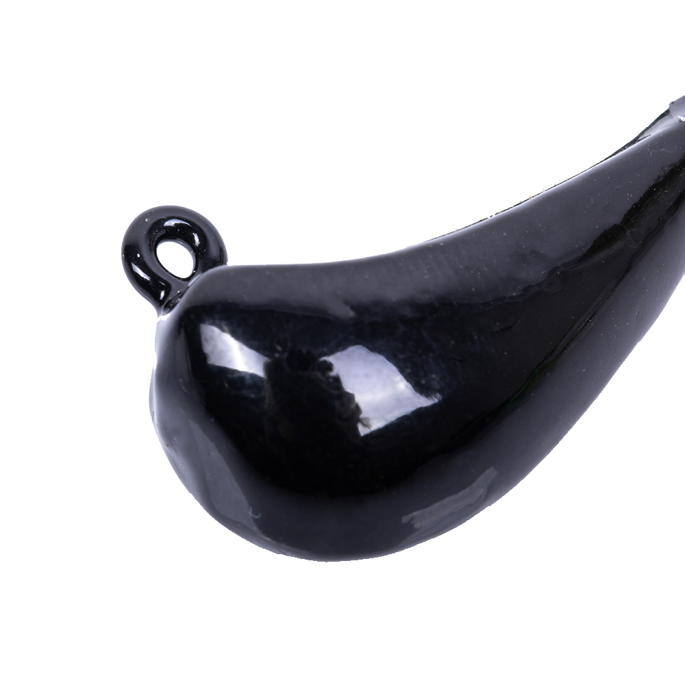 Мормышка свинцовая ЖОР Фунтик джиг, 30мм, 18,5гр, цвет (Ц №2) черный. Фото №3