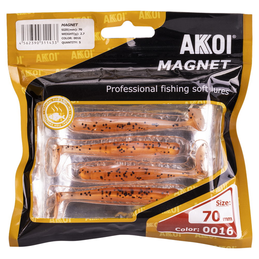 Приманка AKKOI Soft Mark (виброхвост) 75 16 (уп. 5шт). Фото №4 Приманка AKKOI Soft Mark (виброхвост) 75 16 (уп. 5шт). Фото №4