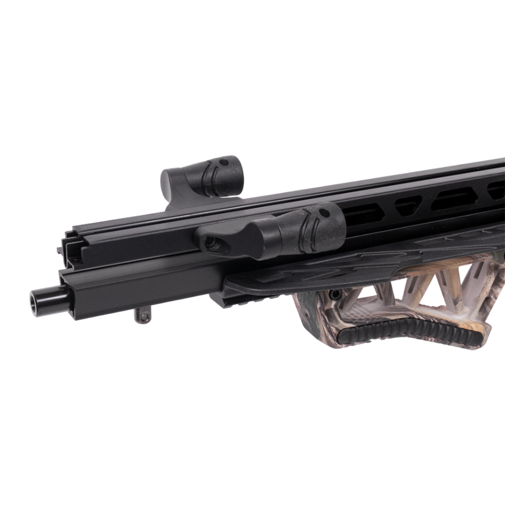 Приклад для арбалета Man Kung XB58, блочный, forest camo, кивер, стрелы 4 шт., прицел, крепеж. Фото №15