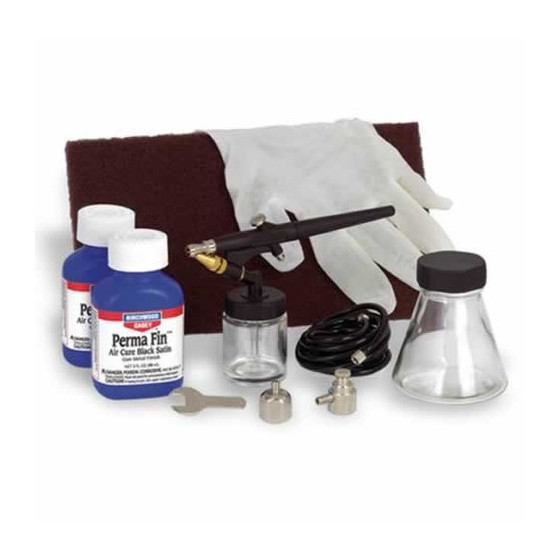 Набор профессиональных средств по уходу за пневматическим оружием Perma Fin (черный сатин). Фото №1 Набор профессиональных средств по уходу за пневматическим оружием Perma Fin (черный сатин). Фото №1
