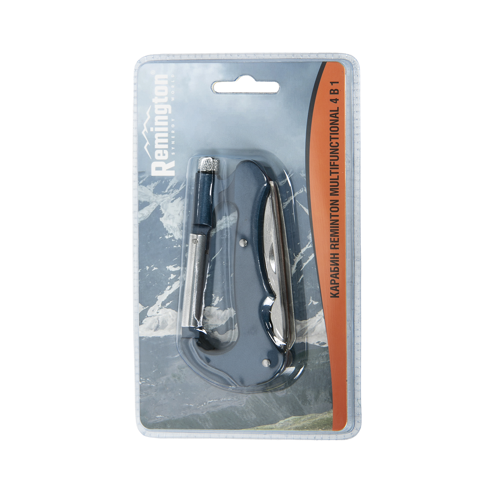 Карабин крепёжный туристический Remington Multifunctional 4 в 1. Фото №1 Карабин крепёжный туристический Remington Multifunctional 4 в 1. Фото №1