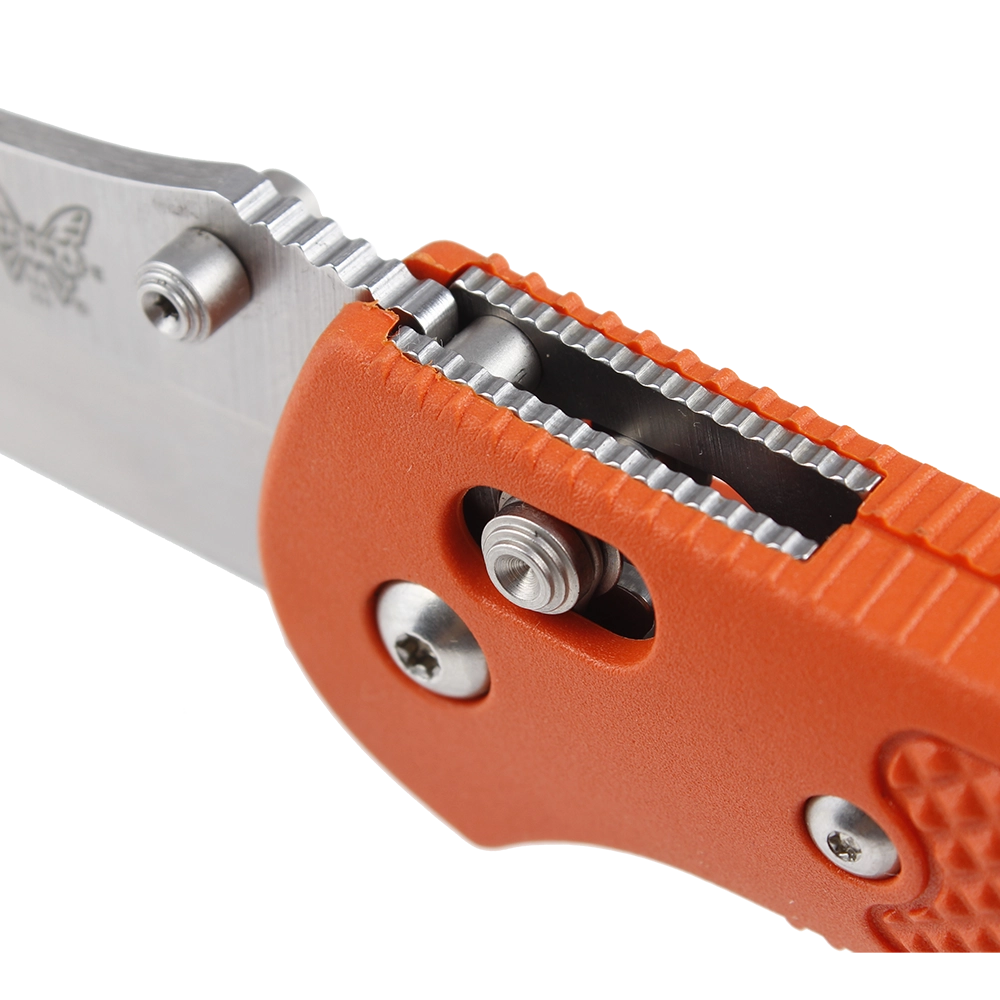 Нож складной Benchmade Griptilian BM551-ORG-S30V, клинок S30V, рукоять нейлон оранж.. Фото №4