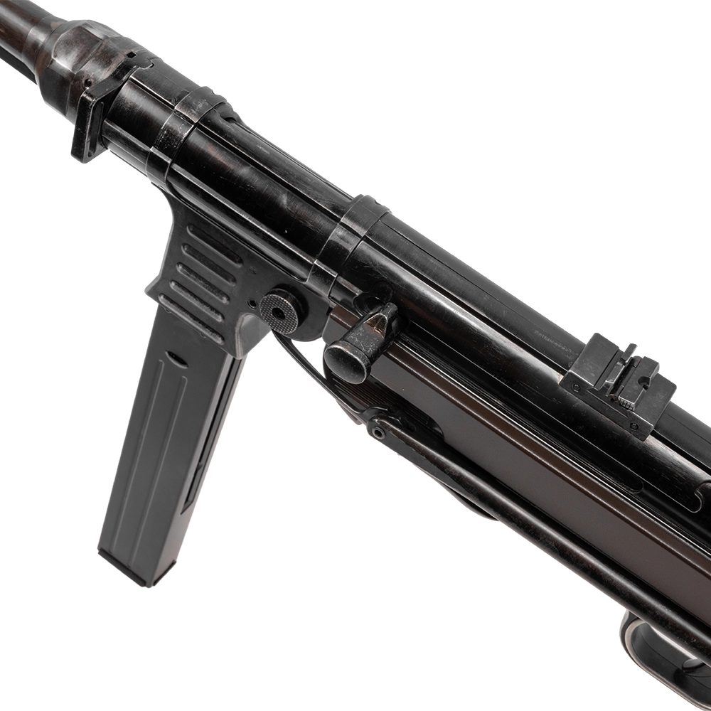 Пистолет пневматический Umarex Legends MP German-Legacy Edition, калибр 4,5 мм, (MP40 метал, автоматический . Фото №9