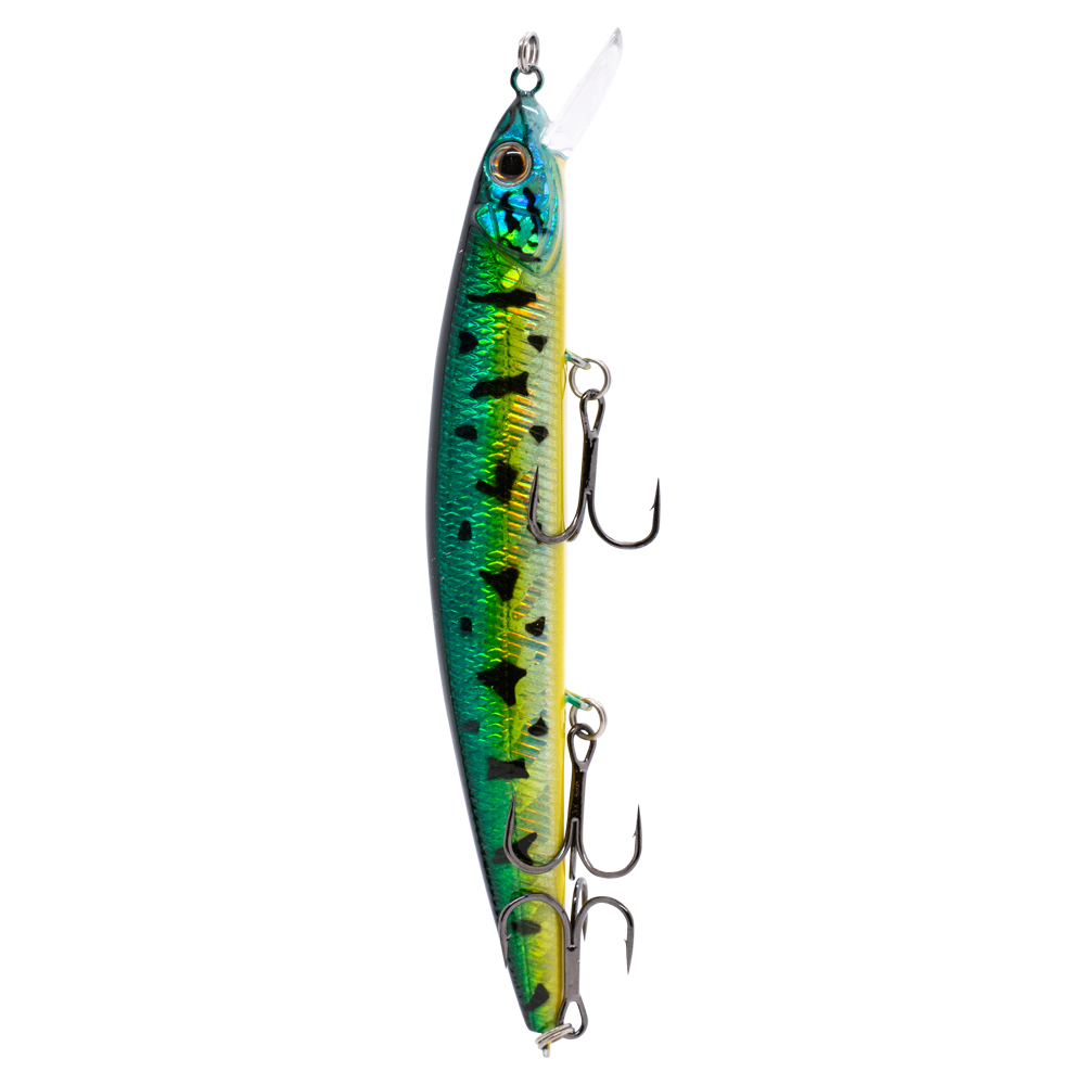 Воблер Strike Pro Montero Minnow 110 SP нейтральный 11см 13,6гр заглубление 0.8м -1.6 м (EG-190C-SP#945V). Фото №2 Воблер Strike Pro Montero Minnow 110 SP нейтральный 11см 13,6гр заглубление 0.8м -1.6 м (EG-190C-SP#945V). Фото №2