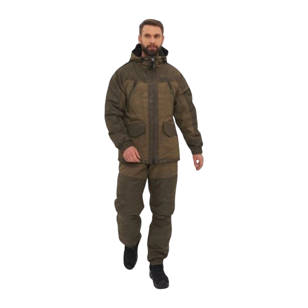 Костюм летний Huntsman Горка-Люкс ткань Ravena Peach Wash цвет Хаки р. 60-62/182-188. Фото №1