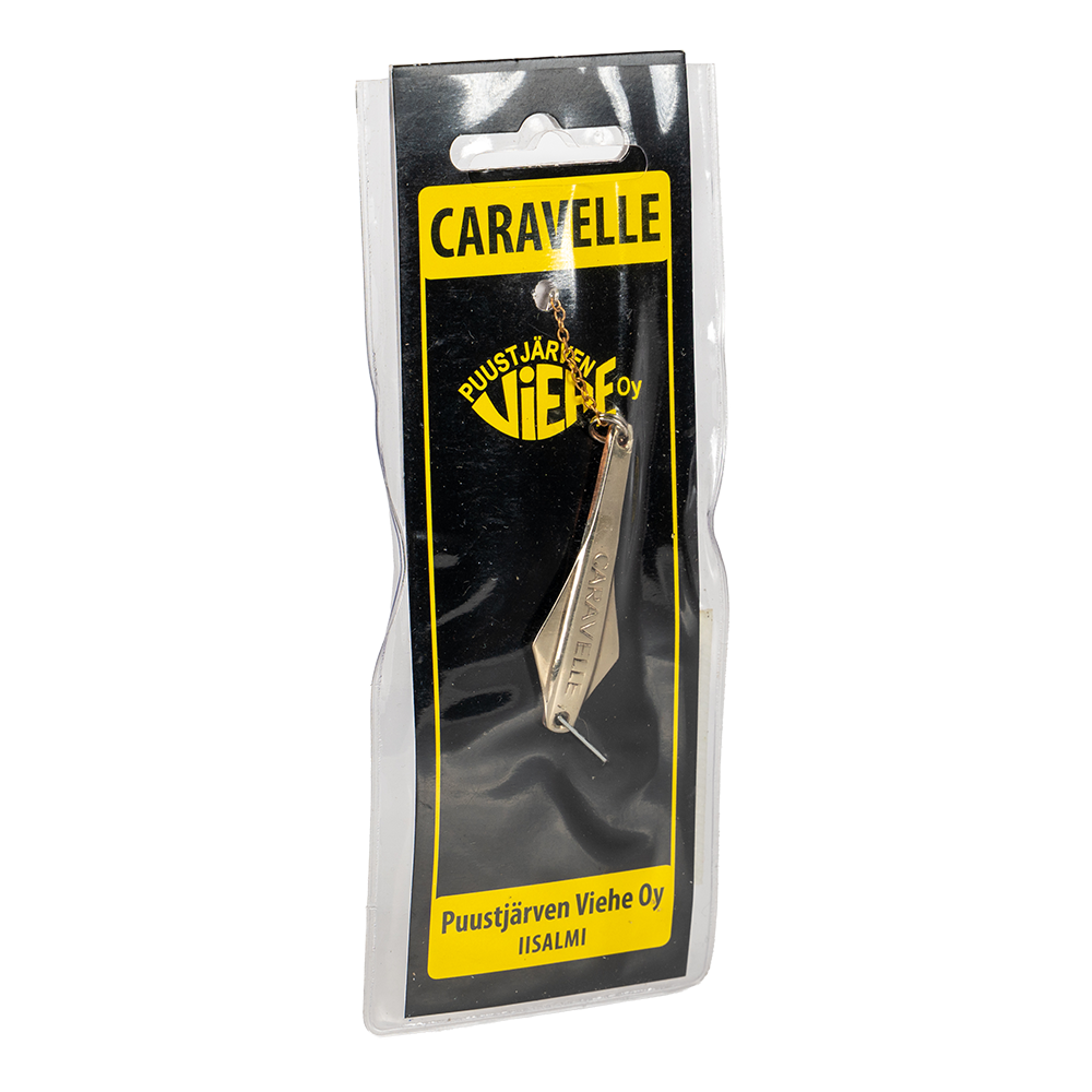 Блесна Puustjarven Caravelle 50мм, 5гр, цвет (Kup/Hop) цепочка-крючок. Фото №2