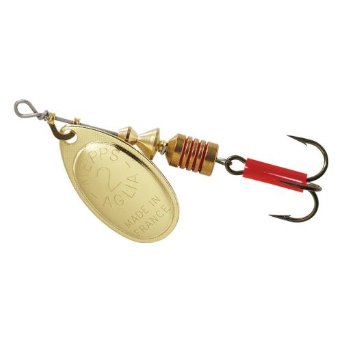 Блесна вращающаяся Mepps Aglia №2, 4,5гр, цвет (Gold) золото. Фото №2 Блесна вращающаяся Mepps Aglia №2, 4,5гр, цвет (Gold) золото. Фото №2