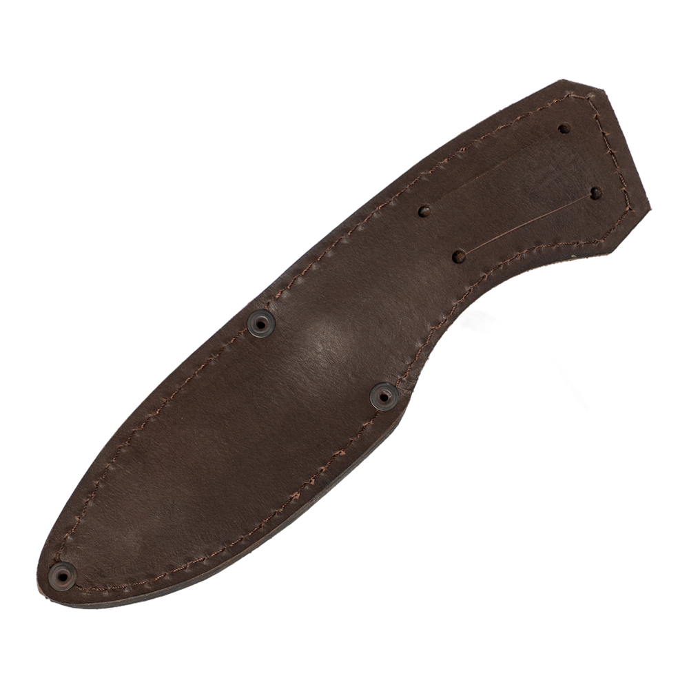 Нож МС "Разделочный", сталь ELMAX, литье, рукоять стабилизированная карельская береза. Фото №8