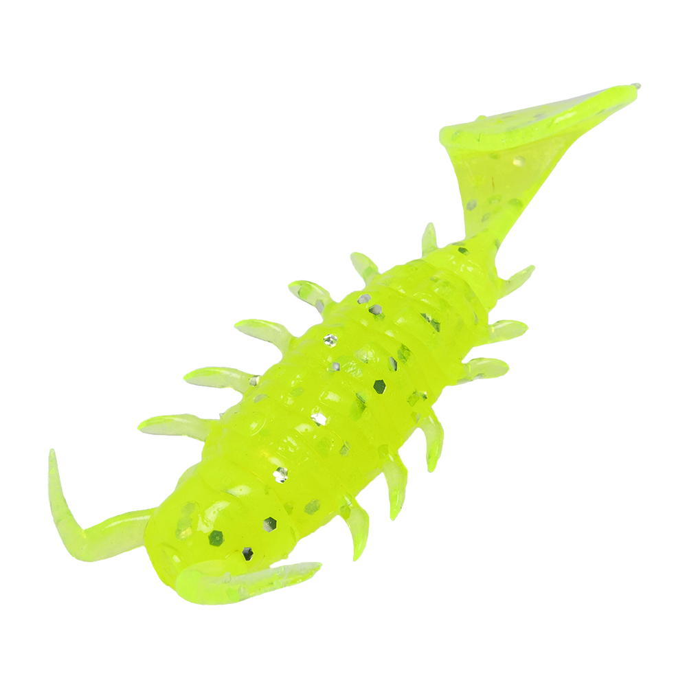 Виброхвост Lucky John Pro Series Alien Bug 2,5" 63мм, (7шт. упак.) цвет 071. Фото №2