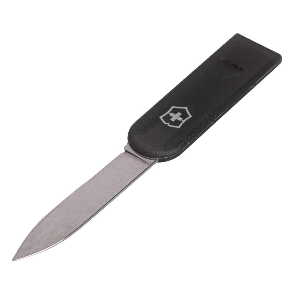 Нож Victorinox SwissCard Lite / полупрозрачный черный (шт). Фото №5