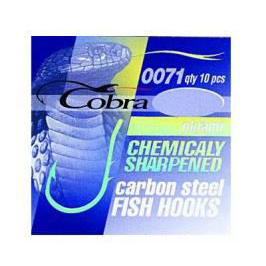 Крючок "Okiami" Bz-08 0071 (10шт) (Cobra). Фото №1