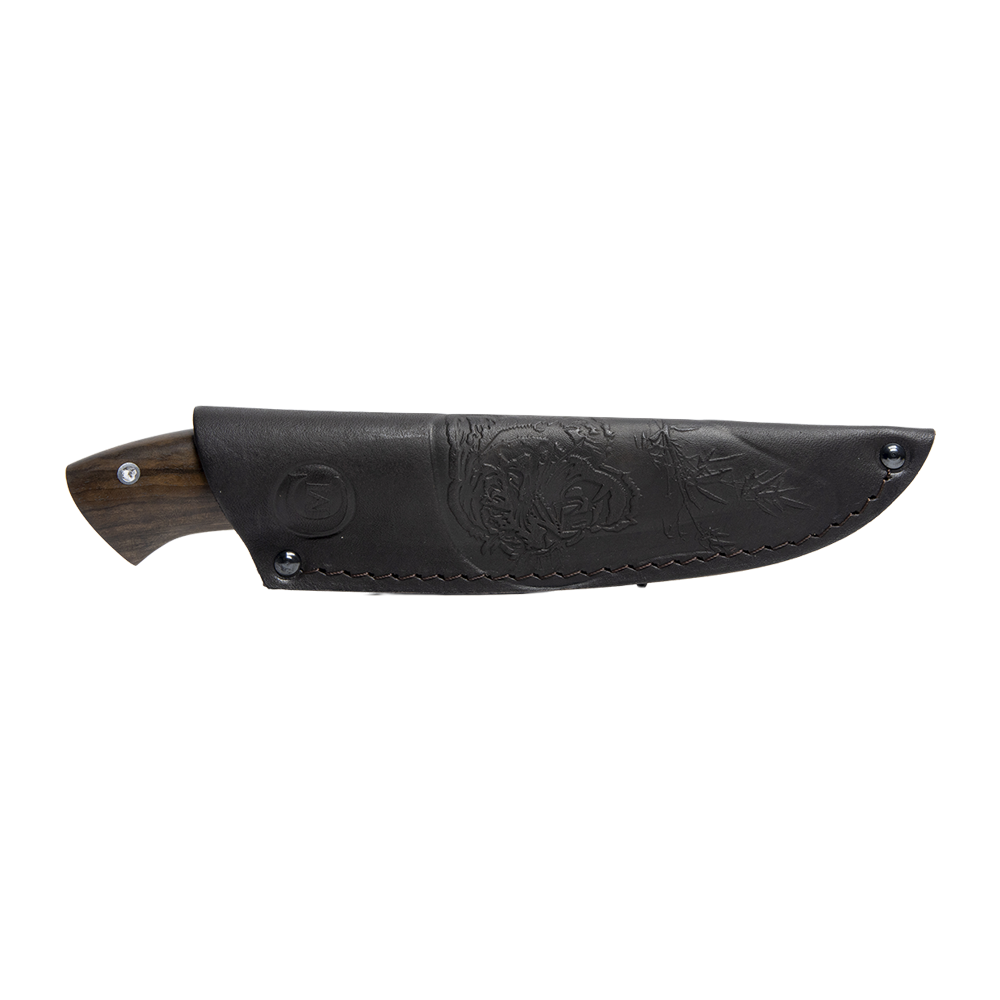 Нож МС "Кайман" ,сталь VG-10, литье мельхиор, орех(кап). Фото №7