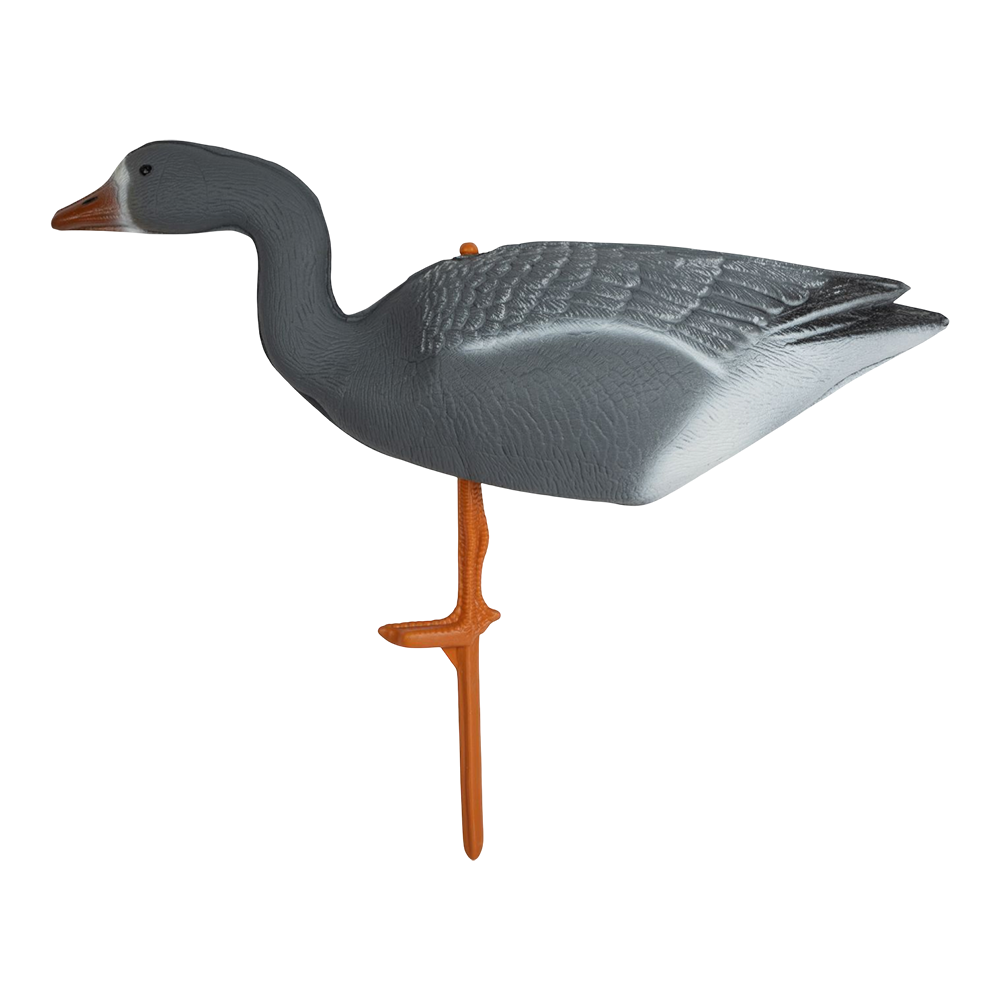 Муляж Гусь белолобый, отдыхающий, вид-2 (прямосмотрящий) (надувной). Фото №1