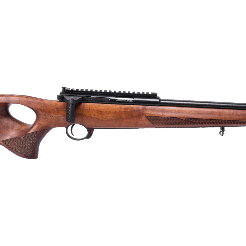 Карабин охотничий "141" калибр 22LR, ствол, длина ствола 371 мм, орех, без открытых прицельных приспособлений.. Фото №3