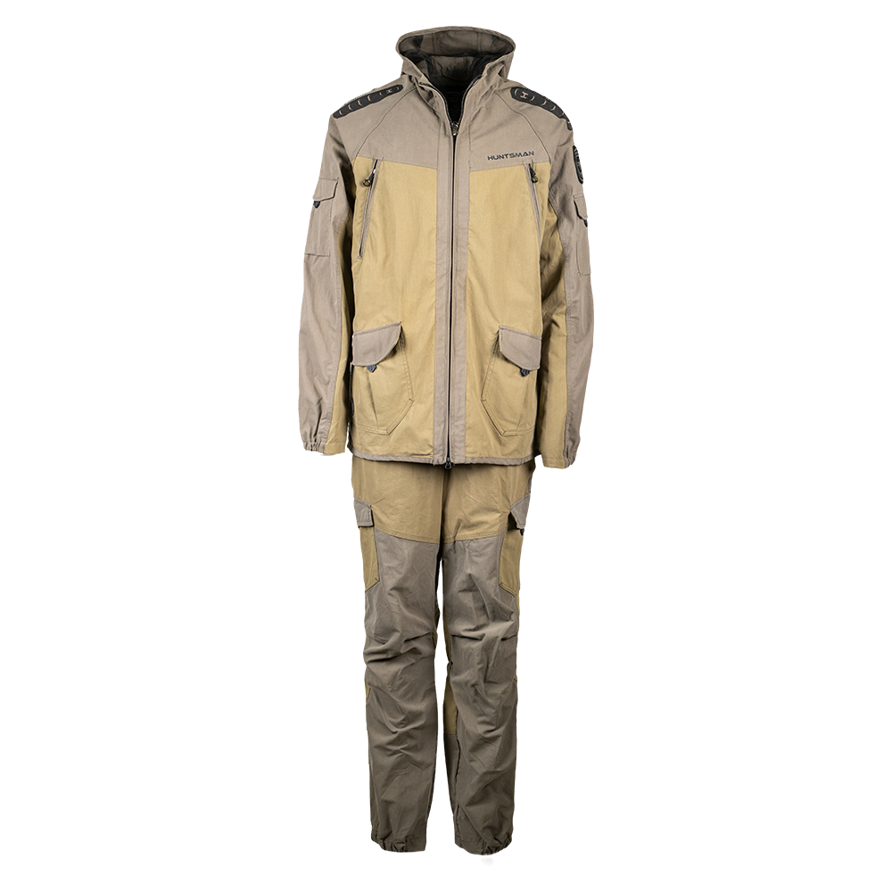 Костюм летний Huntsman Горка-Люкс ткань Ravena Peach Wash цвет Хаки р. 48-50/182-188. Фото №1