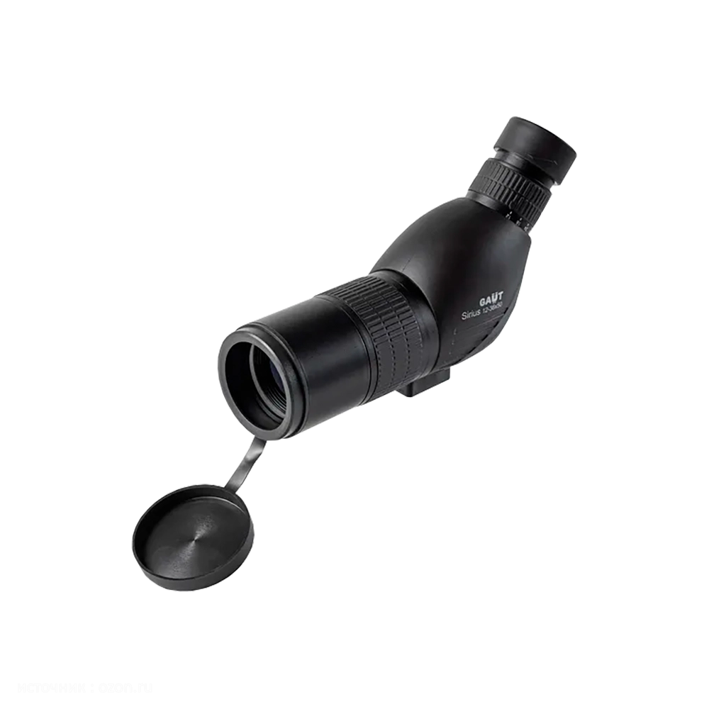Труба зрительная GAUT Sirius 12-36x50, линзы BK7, штатив, цвет - черный, 487г. Фото №3