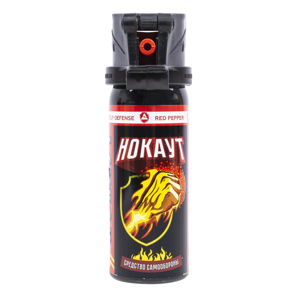  «НОКАУТ», 75 мл. активатор флип-топ, струйно-аэрозольный «Черная молния» (ЧМ) . Фото №1