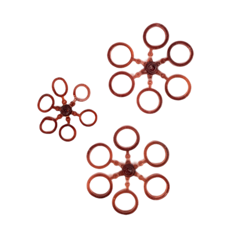 Кольцо для пелпетса латексное PLUS Kodex Eazi Latex Bait Bands (уп.18шт.). Фото №2