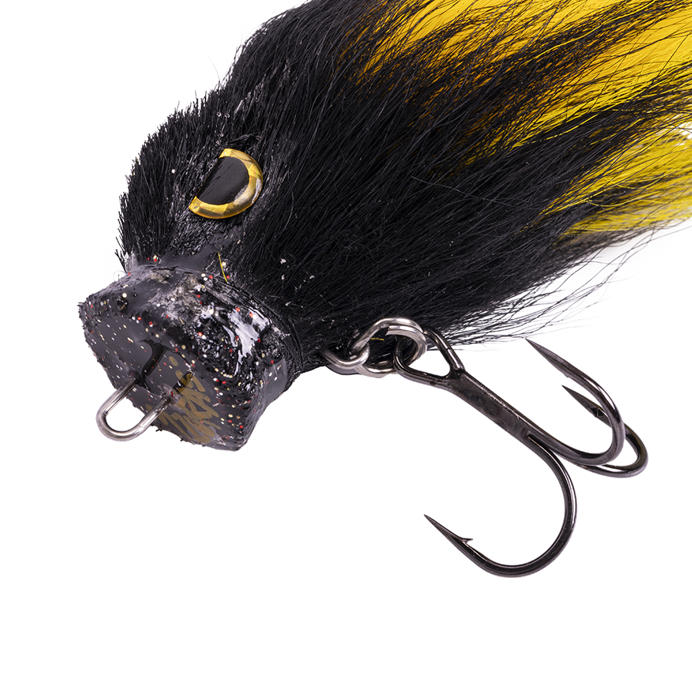 Бактейл CWC Miuras Mouse Big 230мм, 95гр, цвет Yellow Fever, (11-MMB-009). Фото №2