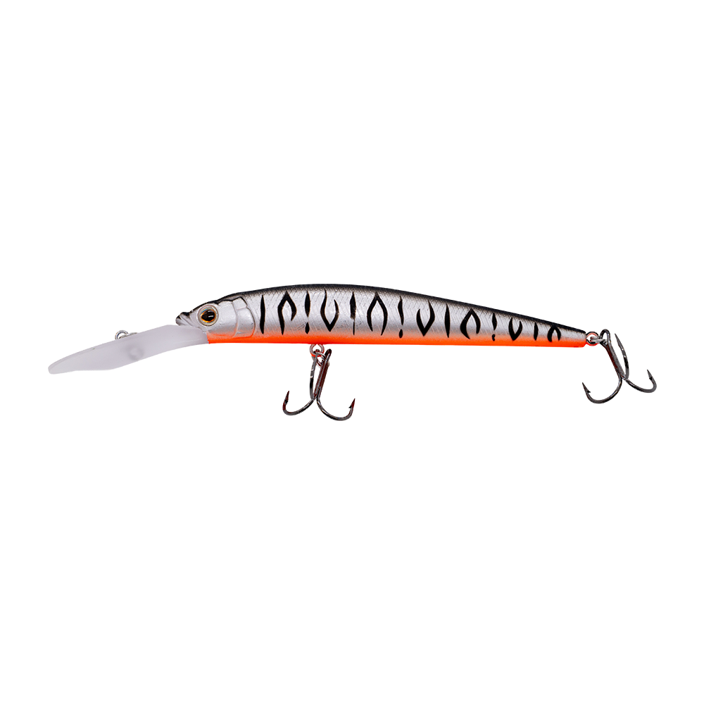 Воблер Минноу Strike Pro Alpha Diver 110, 110 мм, 13 гр, заглубление 2,5м.-4,0м., цвет (JL-062F#A243ES). Фото №1 Воблер Минноу Strike Pro Alpha Diver 110, 110 мм, 13 гр, заглубление 2,5м.-4,0м., цвет (JL-062F#A243ES). Фото №1