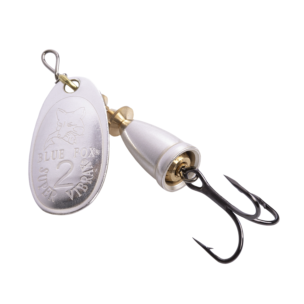 Блесна вращающаяся Blue Fox Vibrax Original №2, 6гр, цвет (S) серебро. Фото №2
