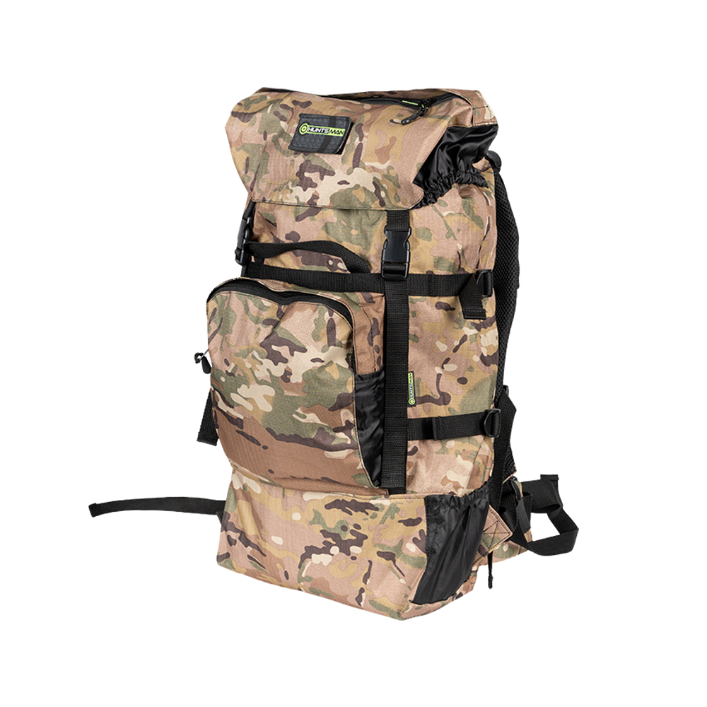 Рюкзак Huntsman Кодар ткань Оксфорд/Рип-Стоп PVC цвет Мультикам (Объем 40 л). Фото №3