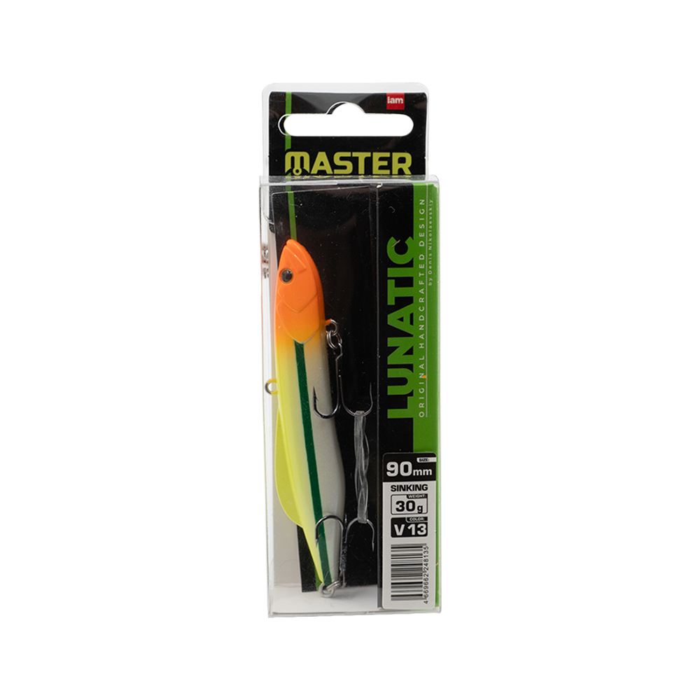 Воблер-раттлин IAM Master Lunatic,  90мм, 30гр цвет (V13). Фото №1