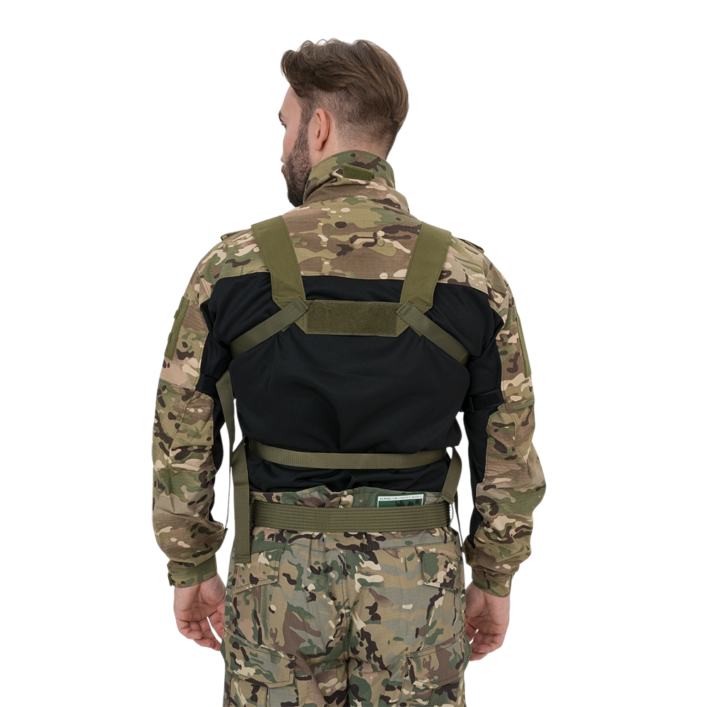 Разгрузка Remington нагрудная тактическая с подсумкой Rifle Tactical Vest Army Green. Фото №7
